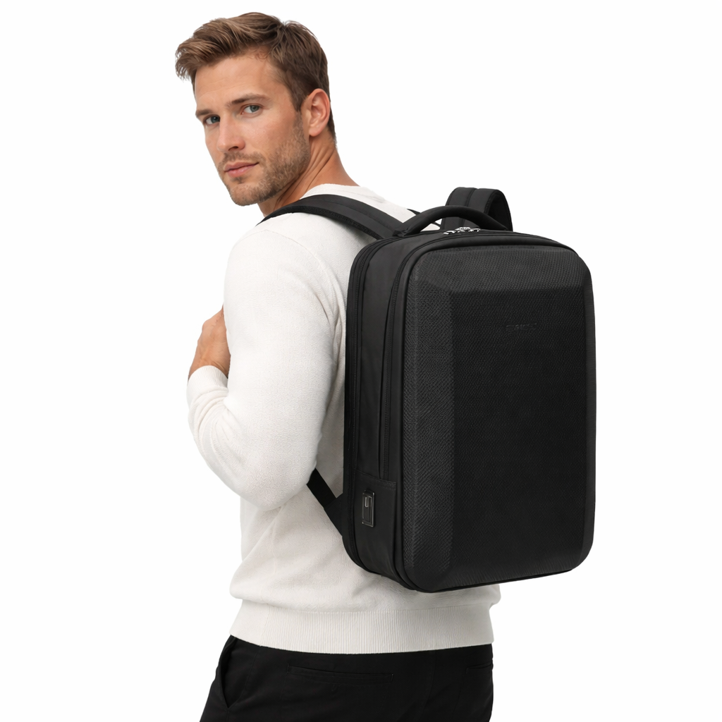 Tyverisikker Laptopryggsekk 15,6–17" – Slank Business- og Reiseryggsekk