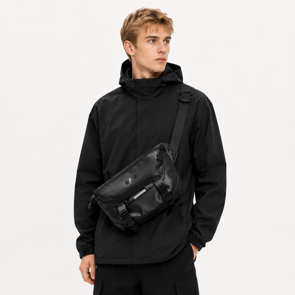 Crossbody Veske til Herre – Vanntett Messenger Bag for 11" iPad