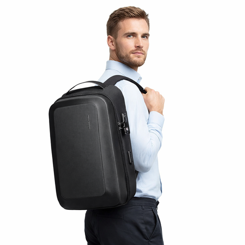 Laptopryggsekk 15,6" med USB – Vanntett og Tyverisikker Business Ryggsekk