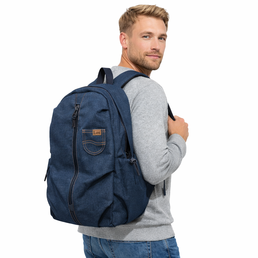 Lett og Vanntett Ryggsekk til Laptop – Perfekt for Skole, Studie og Reise