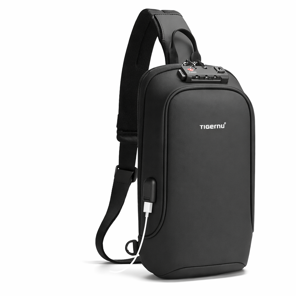 RFID Beskyttet Crossbody Veske – Vanntett Mini Skulderveske for iPad 9,7"