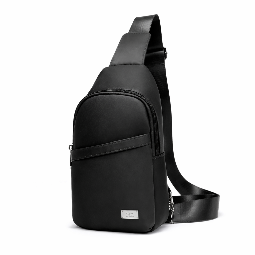Vanntett Sling Bag for Menn – Kompakt Skulderveske med iPad-lomme (7,9")