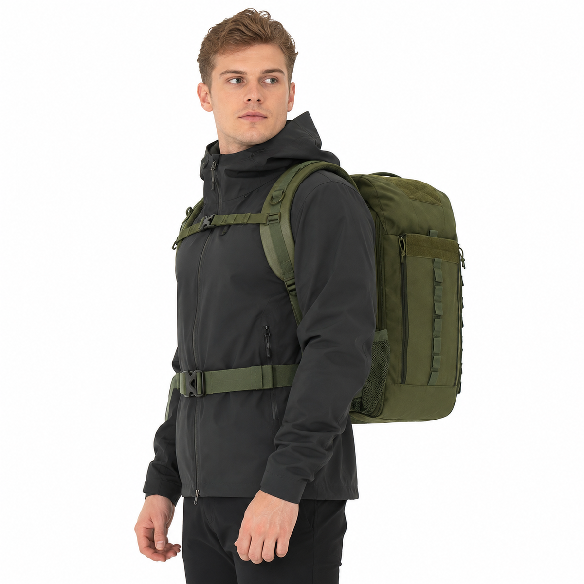 40L Førstehjelpssekk med MOLLE-System – Vannavvisende Beredskaps- og Tursekk