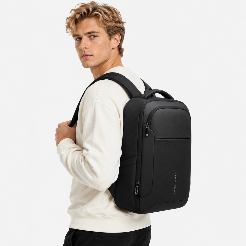 Vannavvisende Laptop-Ryggsekk for Herre – Reise- og Pendlersekk til 17,3"