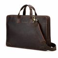 Skinnveske til Laptop 16" – Elegant Businessveske i Ekte Skinn