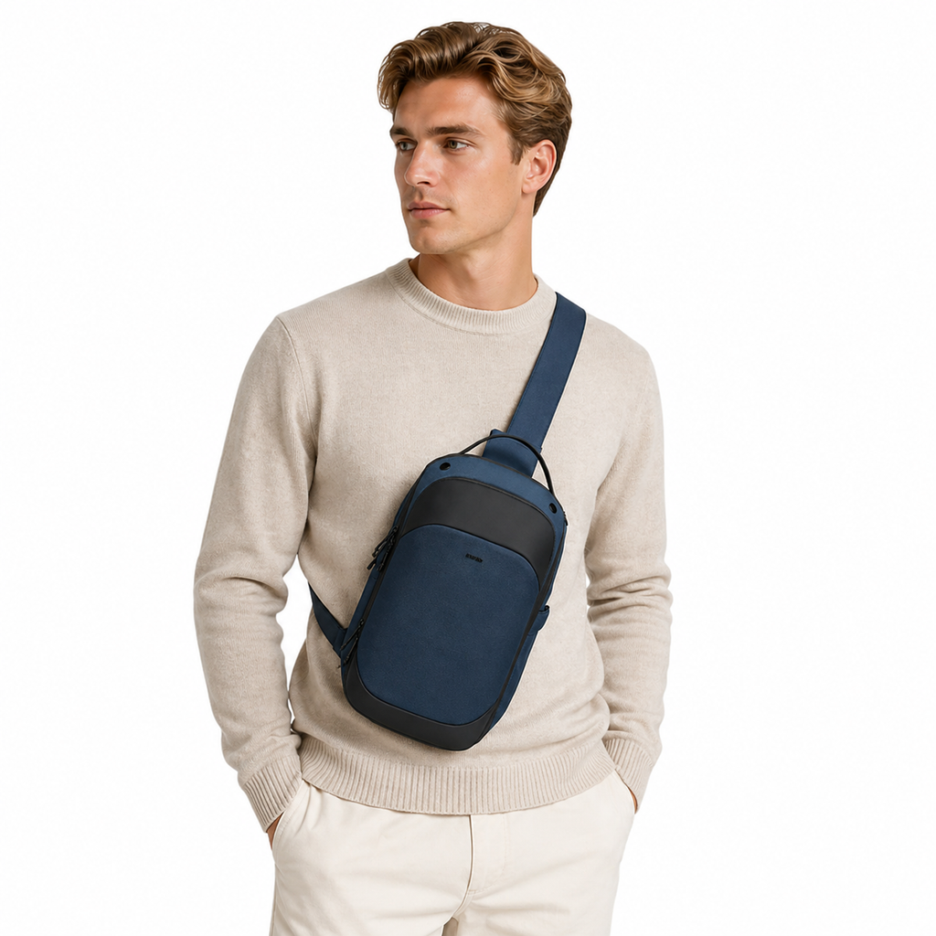 Brystveske til Herre – Anti-tyveri & Vanntett Sling Bag