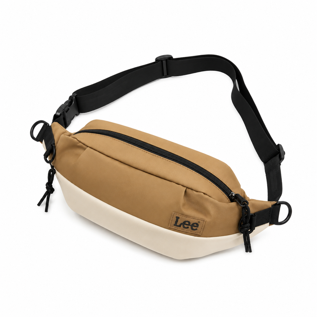 Color Block Sling Bag – Vanntett Midjeveske og Crossbody Veske