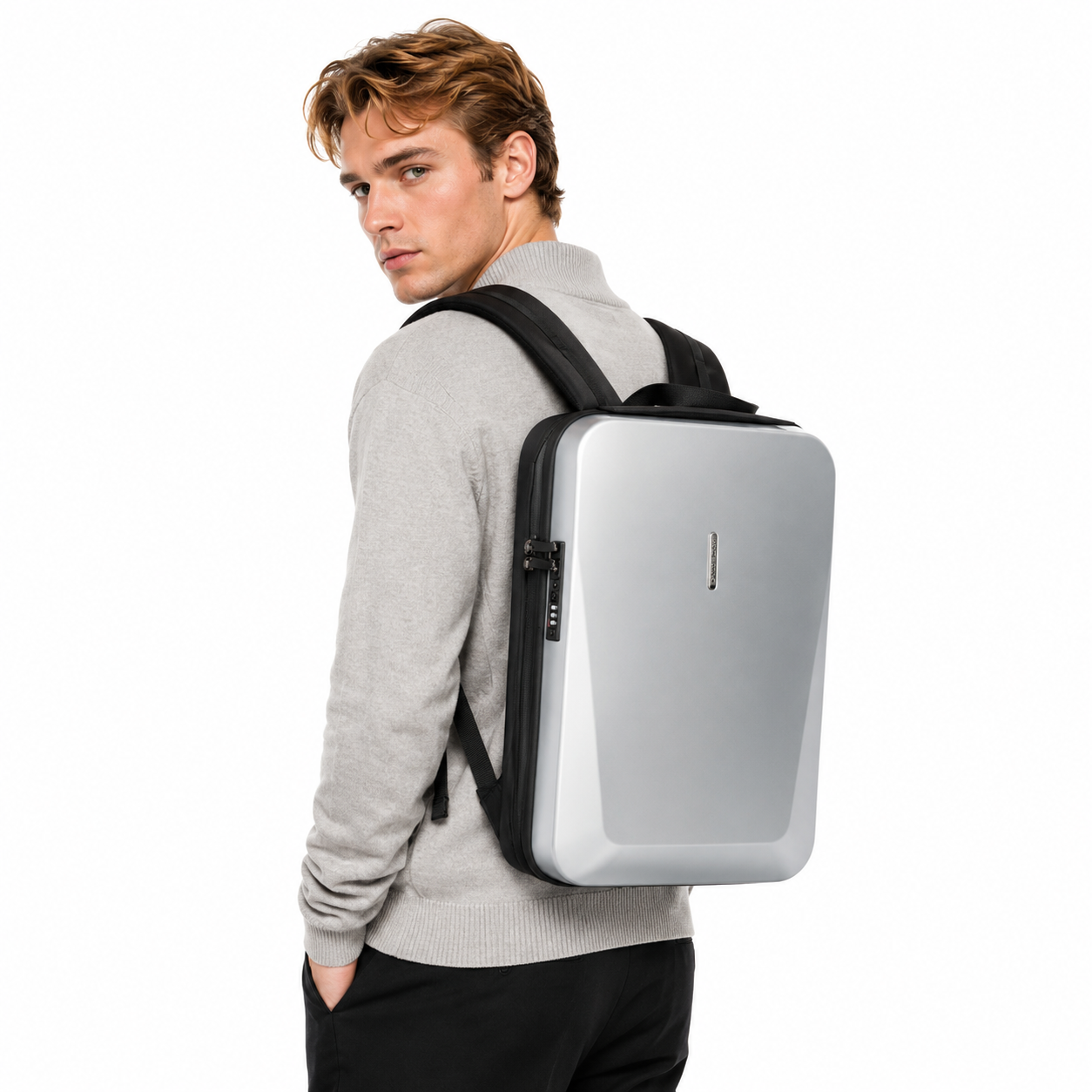 Laptopryggsekk 17,3" – Slagfast Ryggsekk med Tyverisikret Design for Studier og Reise