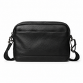 Skulderveske i Ekte Kuskinn til Herre – Kompakt Crossbody Veske for 8" Nettbrett