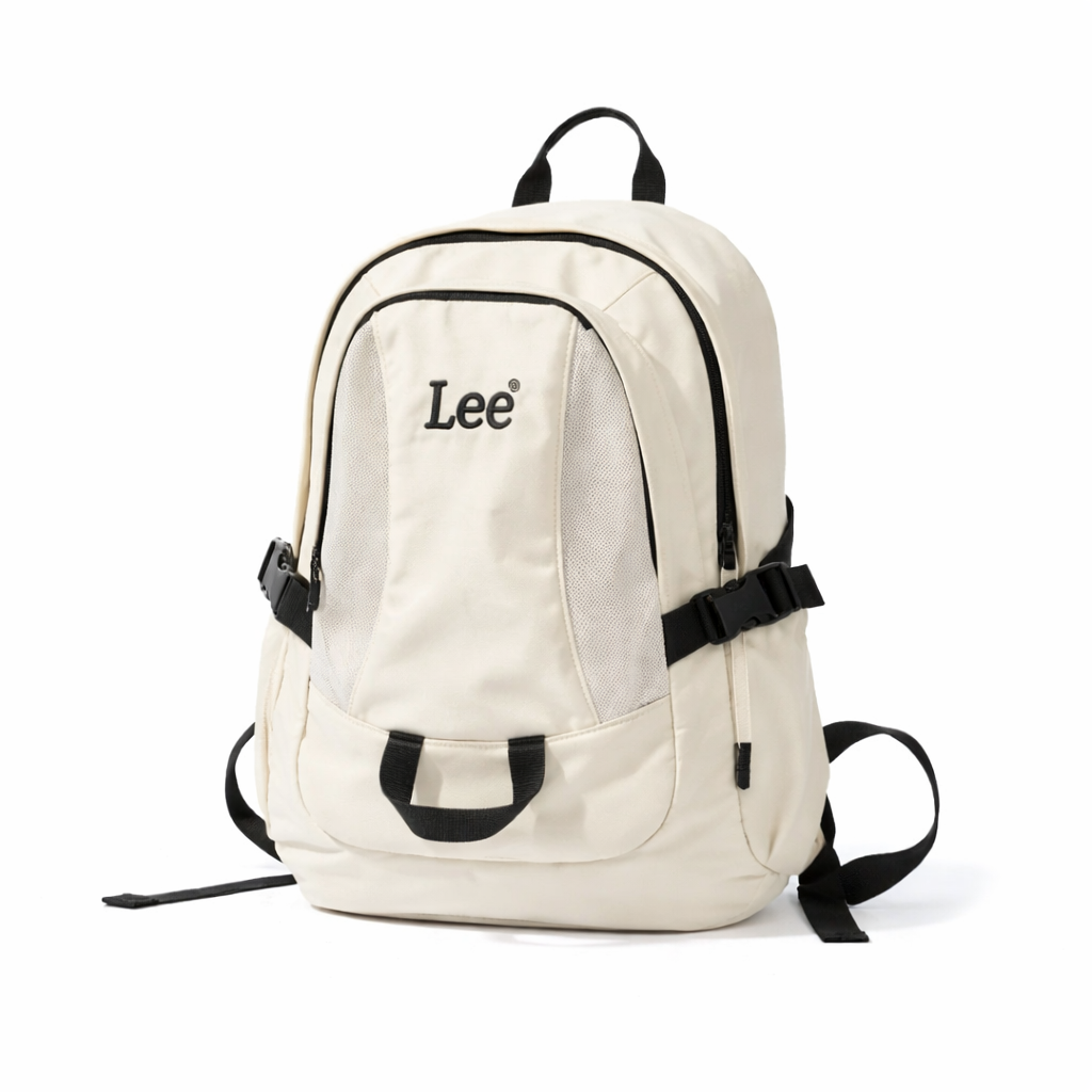 Vanntett Laptopryggsekk i Nylon – Medium Sekk for Skole, Reise og Hverdag