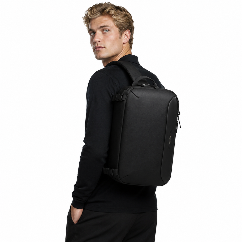 Tyverisikker Skulderveske med USB – Vanntett Multifunksjonell Messenger Bag