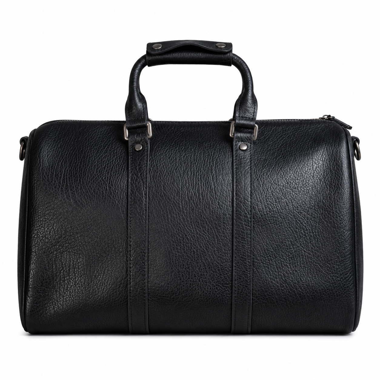 Vintage Reiseveske i Ekte Skinn – Stor Weekendbag for Reise, Trening og Hverdag