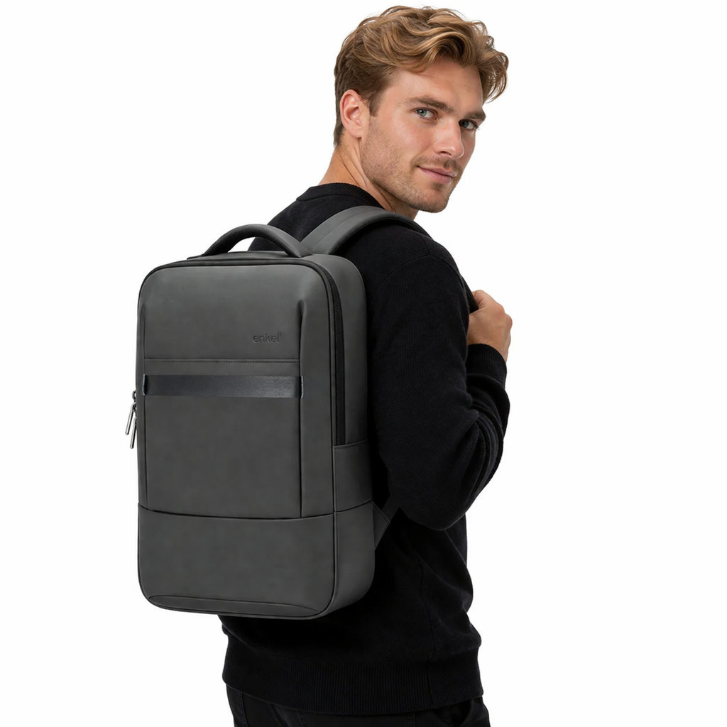 Tyverisikker Laptopryggsekk 15,6" – Vanntett Sekk for Reise, Jobb og Skole