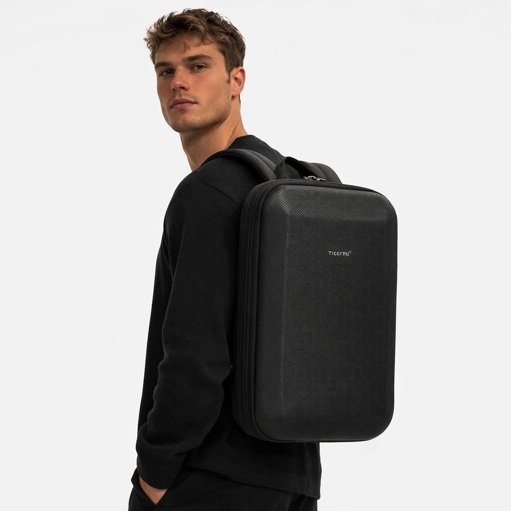 Tyverisikker Laptopryggsekk 15,6–17" – Slank Business- og Reiseryggsekk