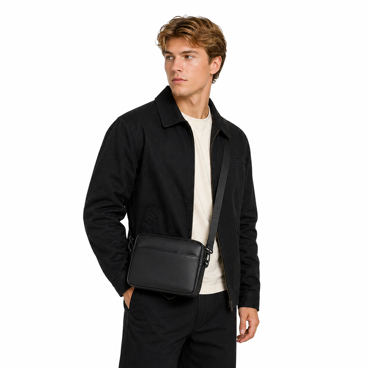 Messenger Bag til Herre – Vanntett & Multifunksjonell Skulderveske