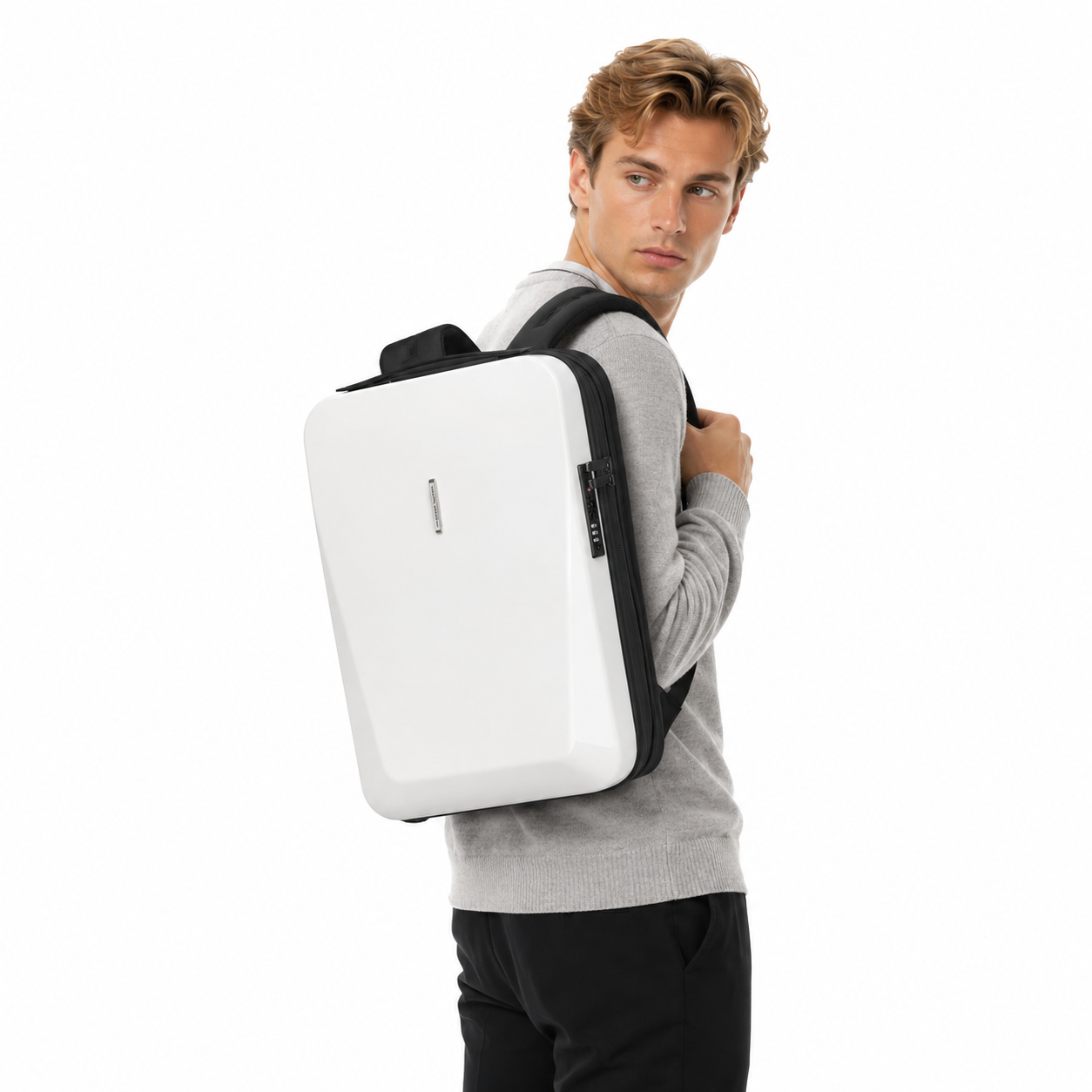Laptopryggsekk 17,3" – Slagfast Ryggsekk med Tyverisikret Design for Studier og Reise