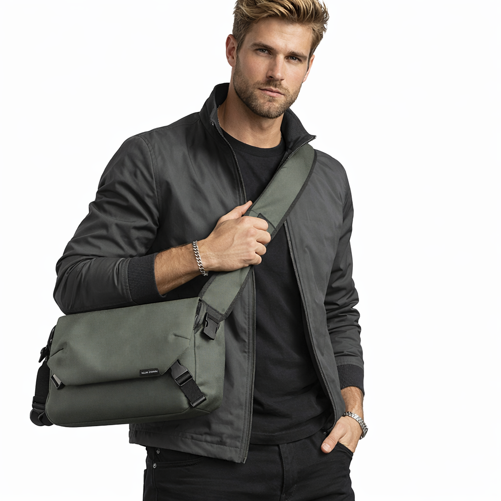 Tyverisikker Sling Bag – Vannavvisende Crossbody Veske med Stor Kapasitet