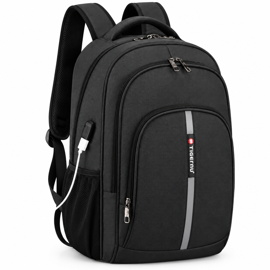Tyverihemmende laptopryggsekk for menn – 14–15,6 tommer