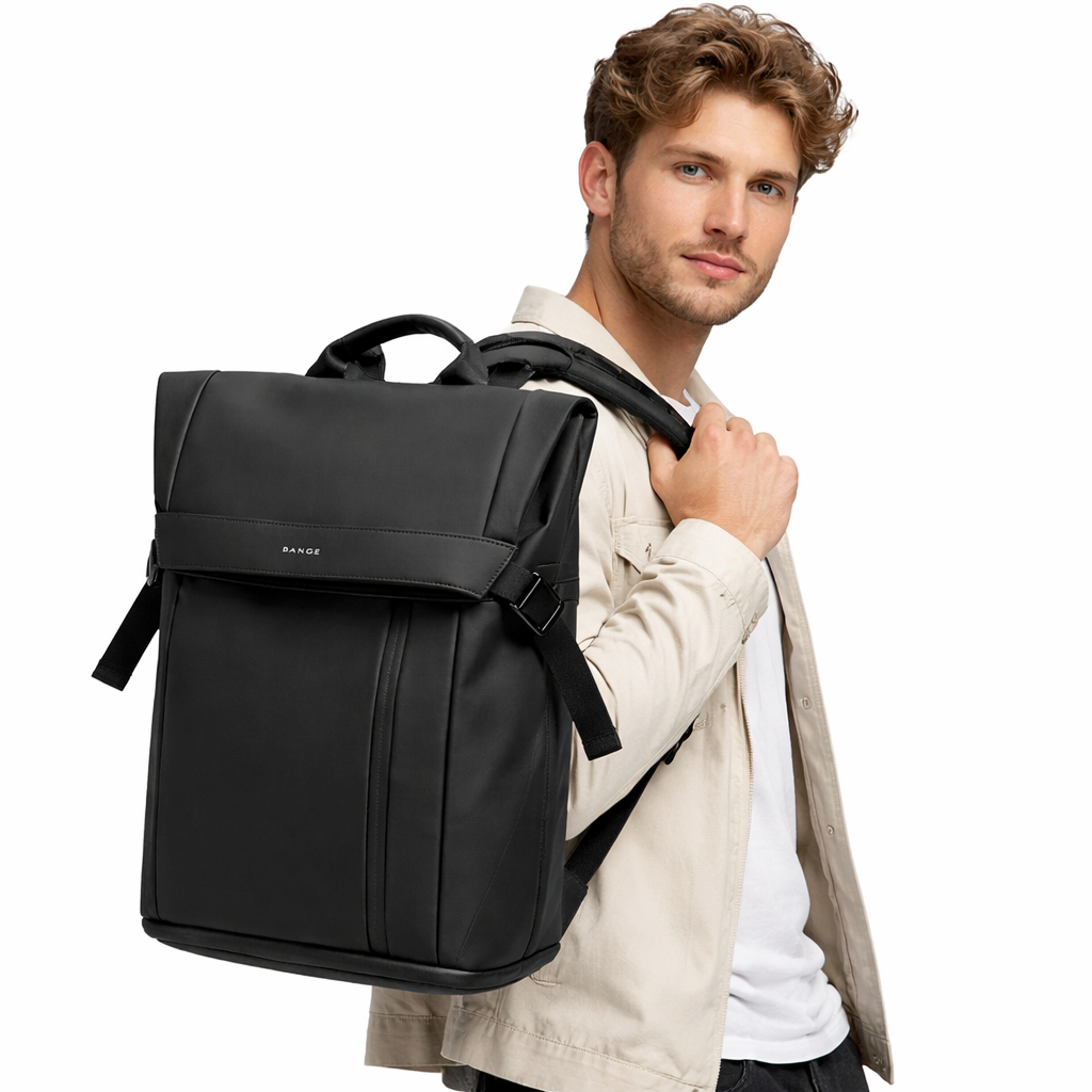 Vanntett Laptopryggsekk 15,6" – Business Ryggsekk med Flere Rom for Jobb og Reise