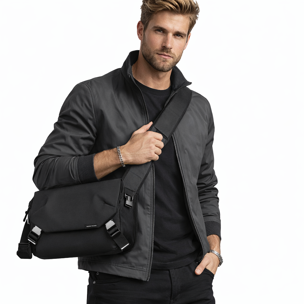 Tyverisikker Sling Bag – Vannavvisende Crossbody Veske med Stor Kapasitet
