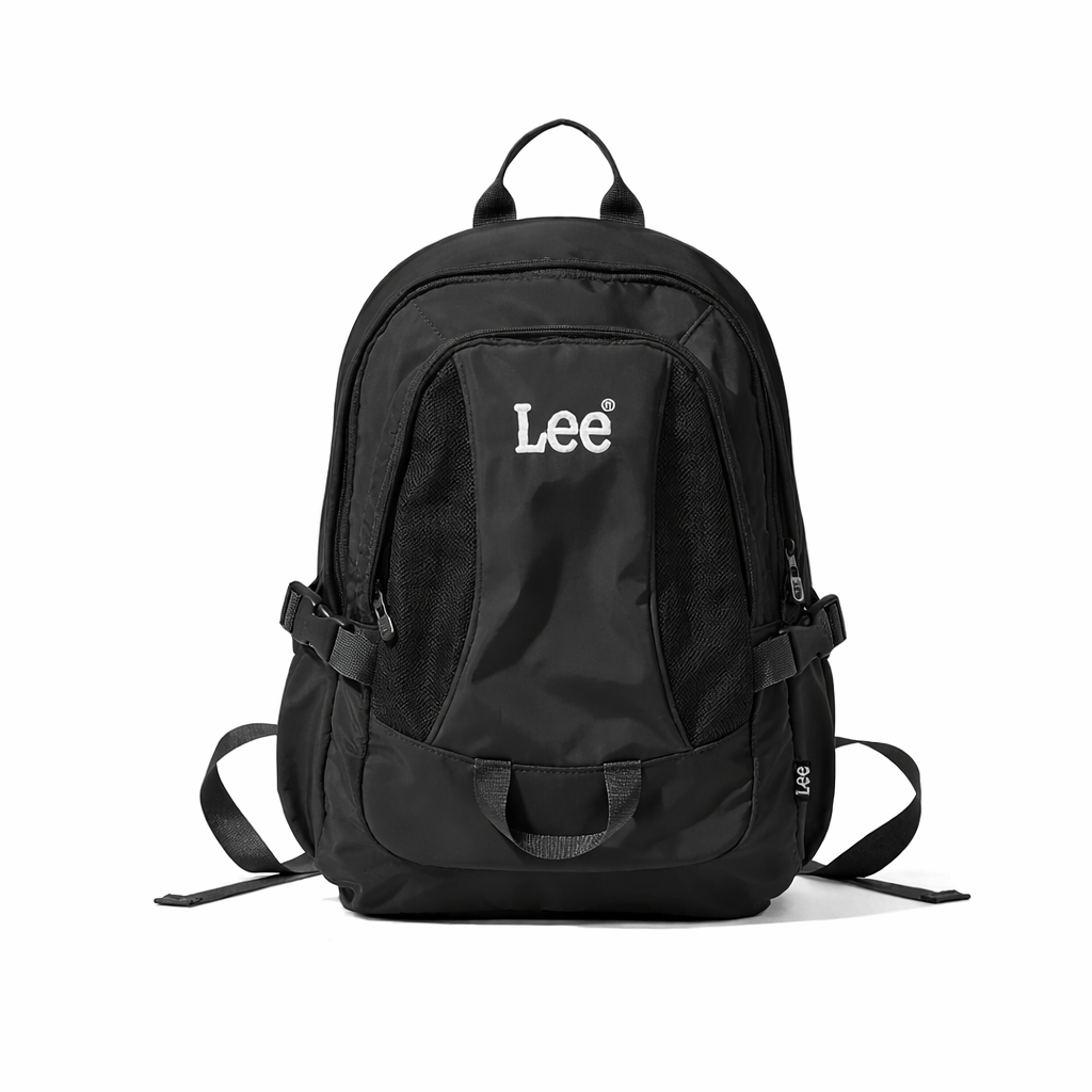 Vanntett Laptopryggsekk i Nylon – Medium Sekk for Skole, Reise og Hverdag