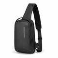 Sports Crossbody Veske til Herre – Vannavvisende Sling Bag med USB-port