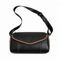 Retro Crossbody-veske for Herre – Skulderveske i Mykt PU-skinn med Klaff