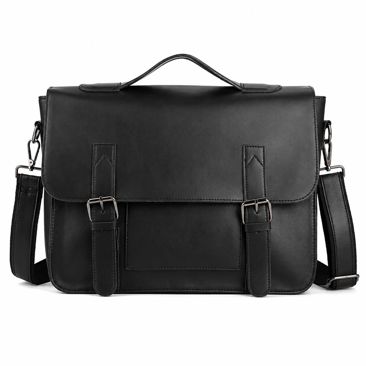 Business Laptopveske i Ekte Skinn for Herre – Messenger Bag og Dokumentveske