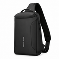 Crossbody Veske til Herre – Vanntett Sling Bag med USB-port for 12" iPad