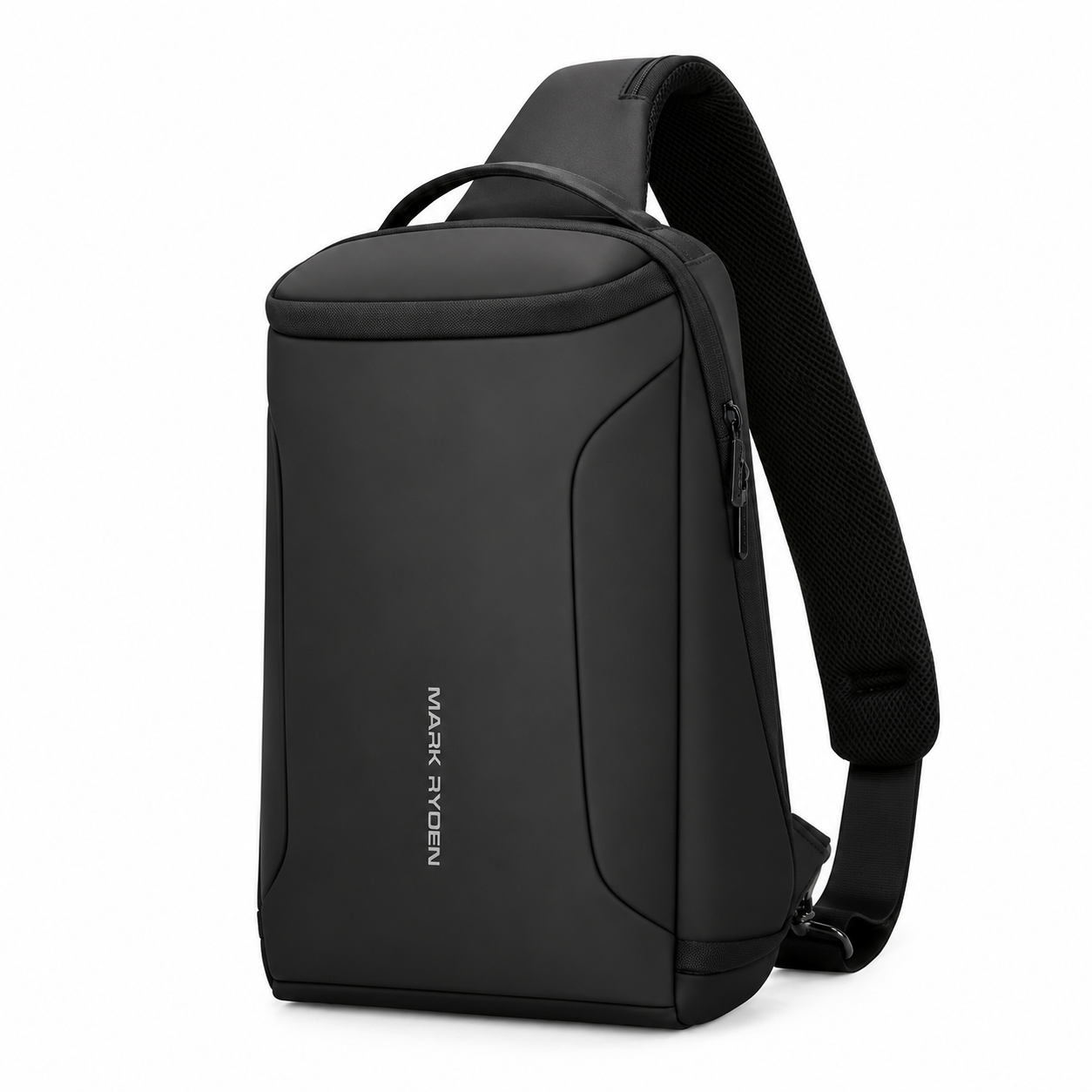 Crossbody Veske til Herre – Vanntett Sling Bag med USB-port for 12" iPad
