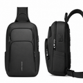 Crossbody Veske til Herre – Vanntett Sling Bag for Reise og Hverdag