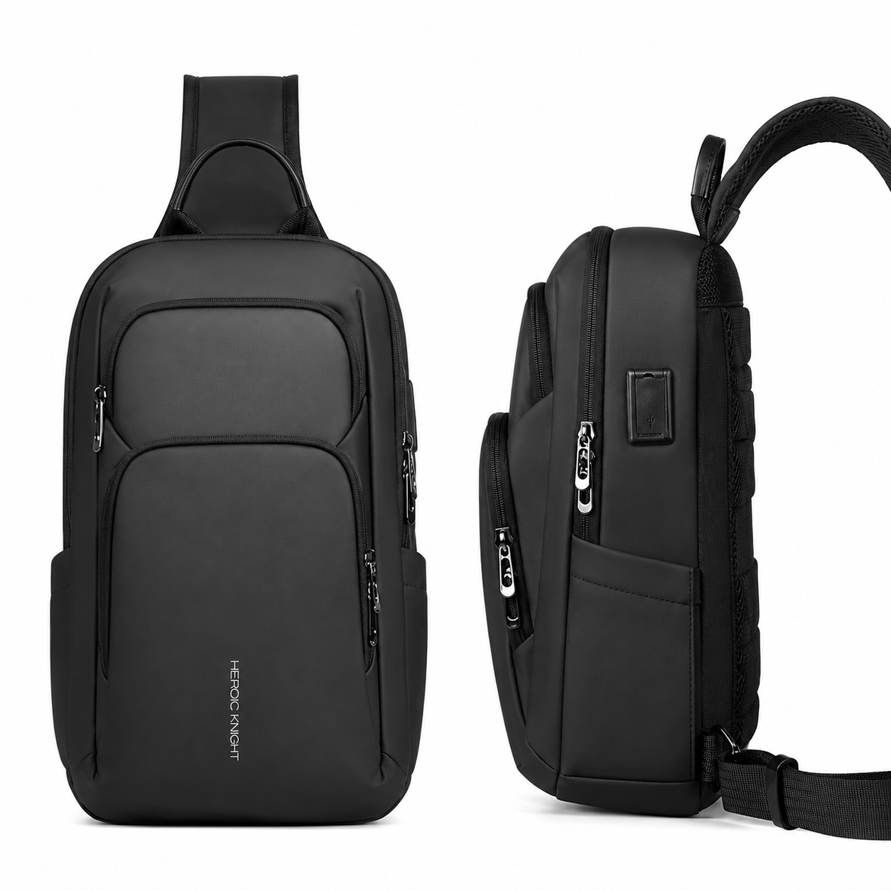 Crossbody Veske til Herre – Vanntett Sling Bag for Reise og Hverdag