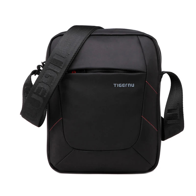 Crossbody Veske til Herre – Vannavvisende Messenger Bag med Plass til Mini iPad