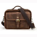 Crazy Horse Skinnveske til Herre – Kompakt Crossbody Bag for 7.9” iPad