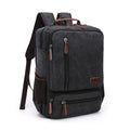 Vintage Canvas Ryggsekk til Herre – Stor Laptop- og Reiseveske