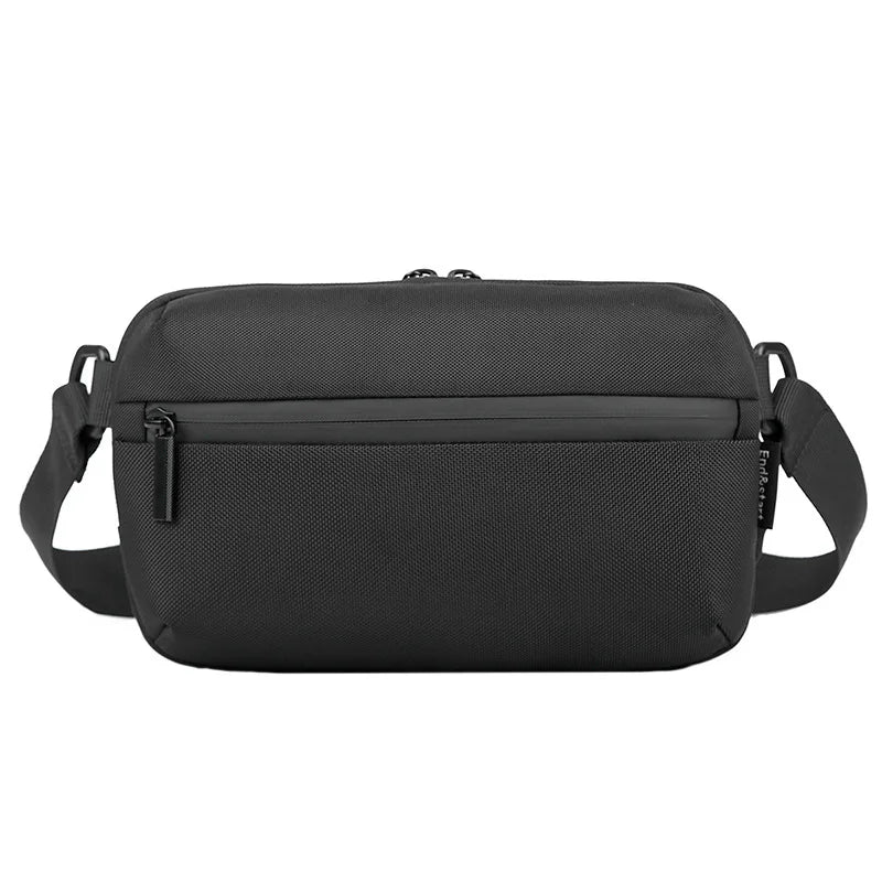 Mini Crossbody Veske til Herre – Lett Skulderveske for Mobil og Hverdag