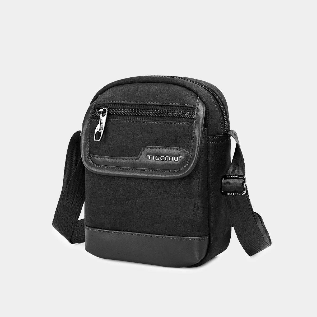 Mini Crossbody Veske til Herre – Lett Casual Sling Bag for Reise og Hverdag