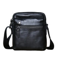 Liten Crossbody Veske i Ekte Kuskinn til Herre – Casual Mobilveske