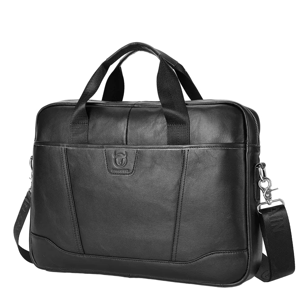 Dokumentveske i Ekte Skinn til Herre – 15,7” Business Laptopveske