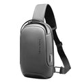 Tyverisikker Crossbody Bag til Herre – Vannavvisende Sling Bag med USB-lading