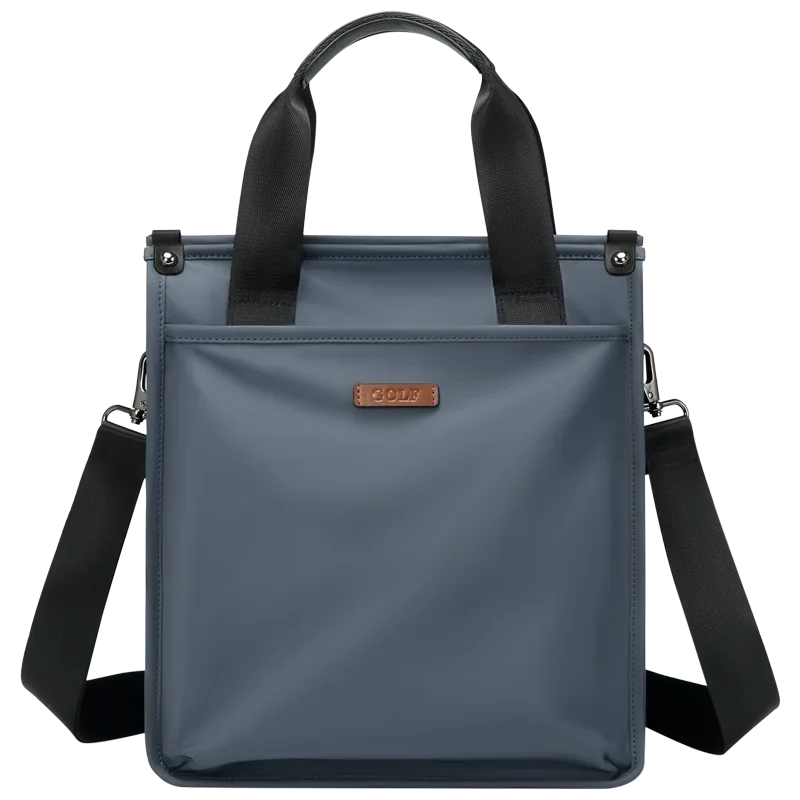 Business Veske til Herre – Lett & Vanntett Briefcase med Skulderstropp