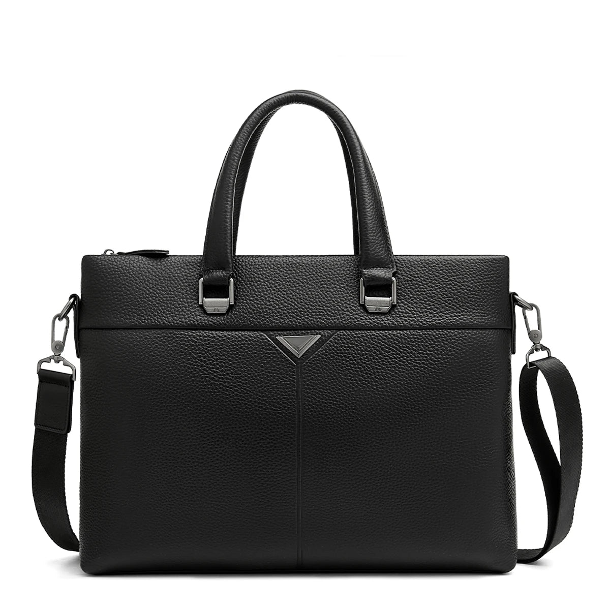 Businessveske i Ekte Skinn for Herre – Briefcase, Messenger- og Skulderveske
