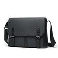 Messenger Bag i Skinnlook – Tyverisikker Crossbody Veske med Flere Lommer
