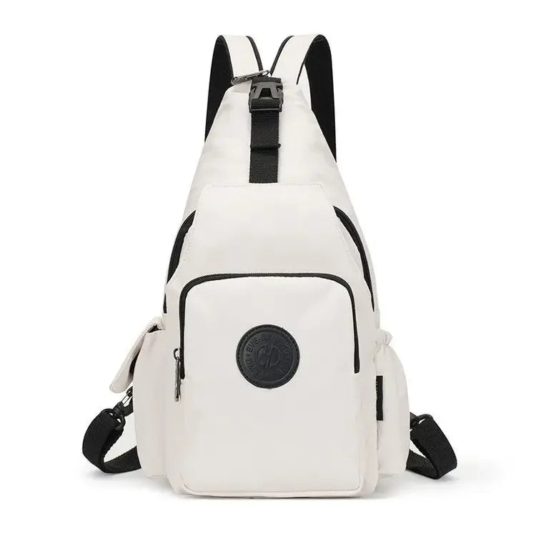 Liten Dameveske – Vanntett Crossbody-, Skulder- og Brystveske i Nylon og Canvas