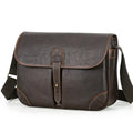 Skulderveske i Ekte Skinn for Herre – Messenger Bag til 13,3" Laptop