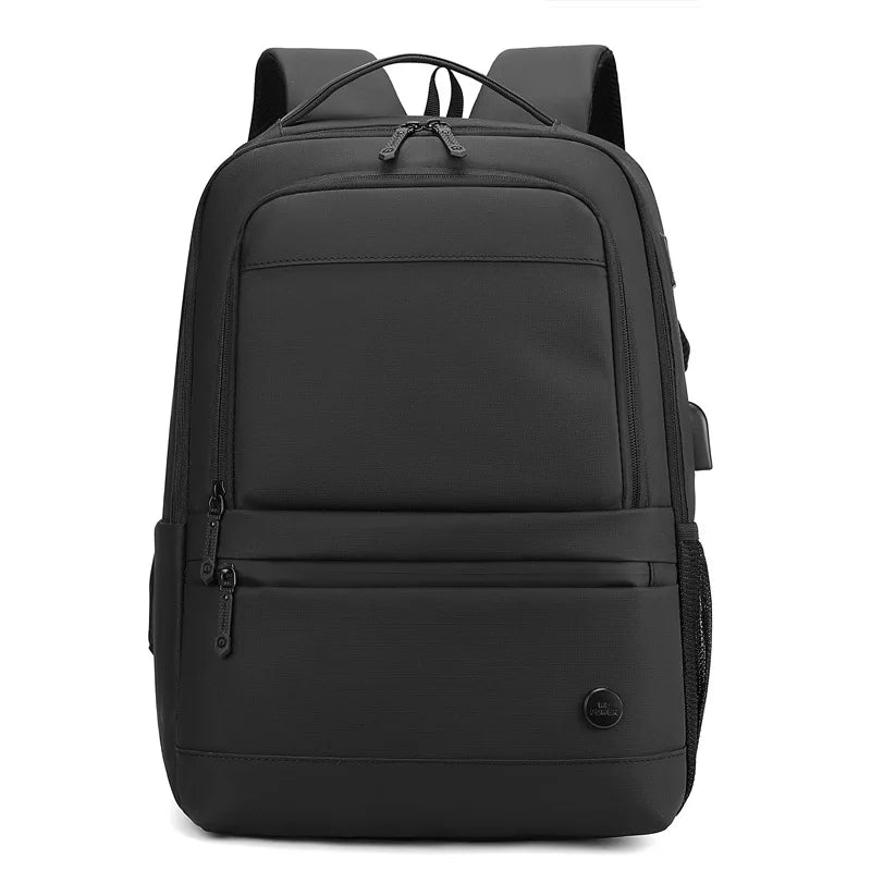 Vanntett Ryggsekk til Herre – Utvidbar Laptopsekk med USB-lading