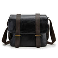 Business Messenger Bag for Herre i PU-skinn – Elegant Crossbody Dokumentveske