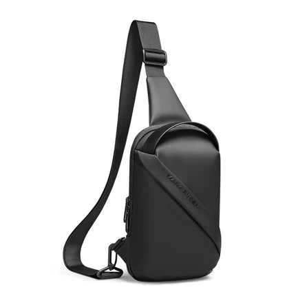 Sling Bag for Menn – Kompakt Crossbody Brystveske med Plass til 7,9" Nettbrett