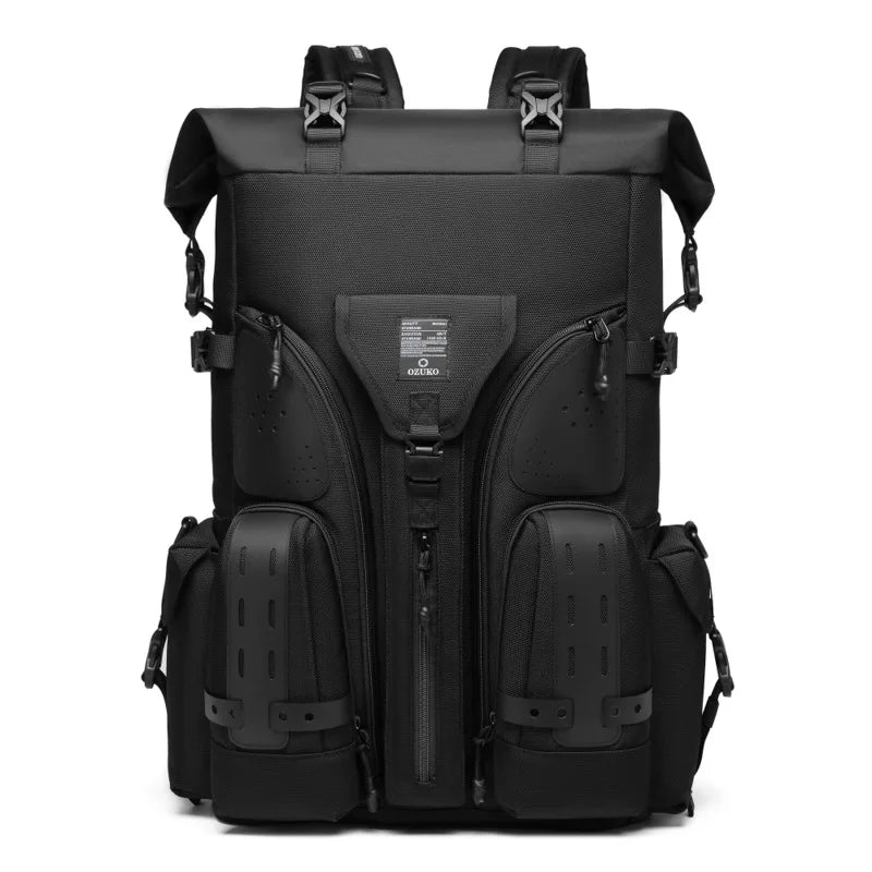 Taktisk Ryggsekk med MOLLE-System | Robust Tursekk for Friluftsliv og Camping