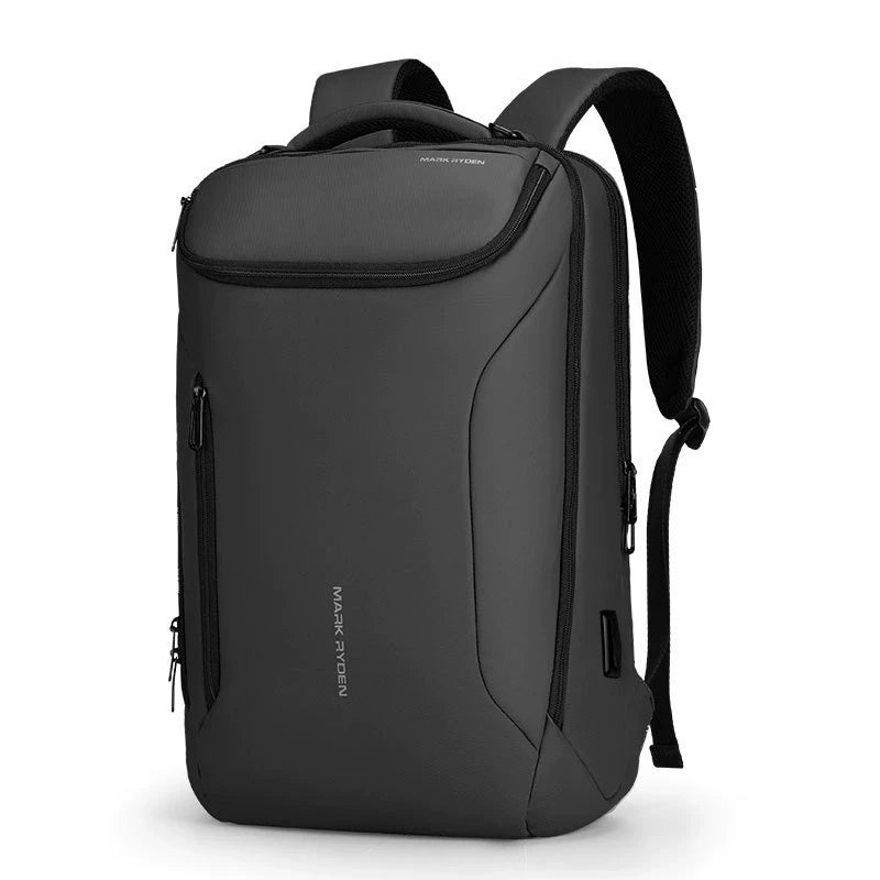 Tyverisikker Ryggsekk til Herre – Vanntett Laptopsekk 15,6” med USB-lading